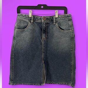 GAP Denim Midi Skirt